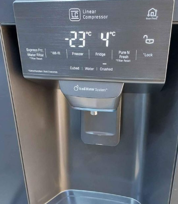 Latest model lg brand side by side fridge for sale