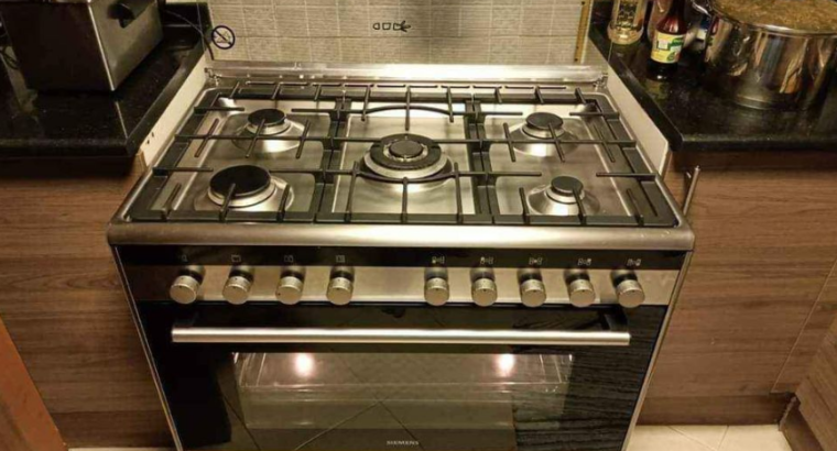 siemens brand 5 burner gas cooker for sale