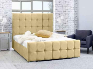 Brand New Queen Size Bed Velvet Understated For S