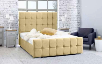 Brand New Queen Size Bed Velvet Understated For S