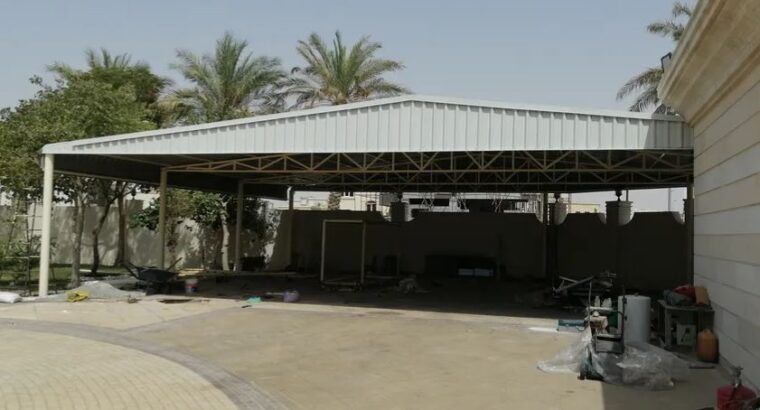 خيم ومظلات للسيارات والمسابح