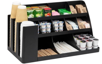 Coffee and tea Organizer with cup holder for sale
