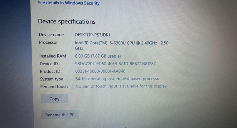 Dell Laptop Available For Sale