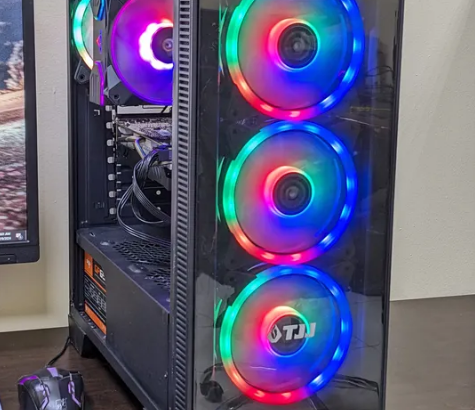 GAMING PC I5 10400F AMD 8GB GPU FULL SET FOR SALE