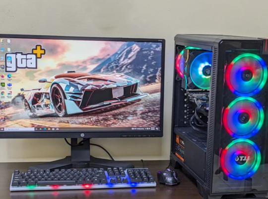 GAMING PC I5 10400F AMD 8GB GPU FULL SET FOR SALE