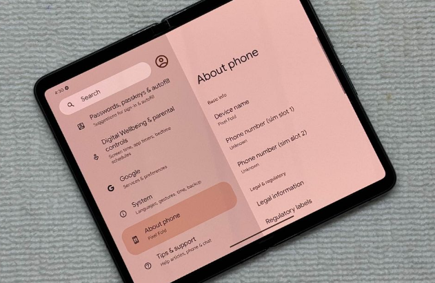 Google pixel fold black 256Gb for Sale