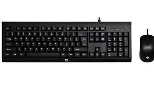 HP KM100 Wired Keyboard and Mouse Combo For Sale