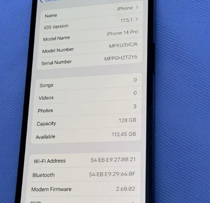 IPhone 14 Pro Space Black For Sale