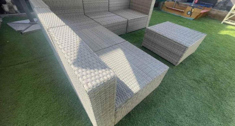 LShape Rattan Corner sofa for sale