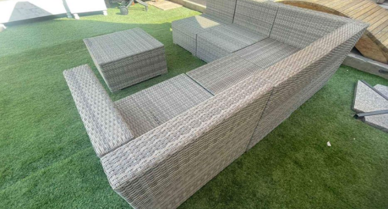 LShape Rattan Corner sofa for sale