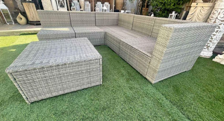 LShape Rattan Corner sofa for sale