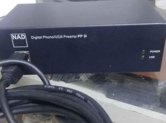 NAD PP 3i Phono preamplifier with USB output for s