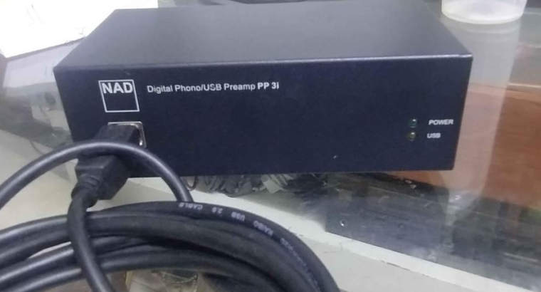 NAD PP 3i Phono preamplifier with USB output for s