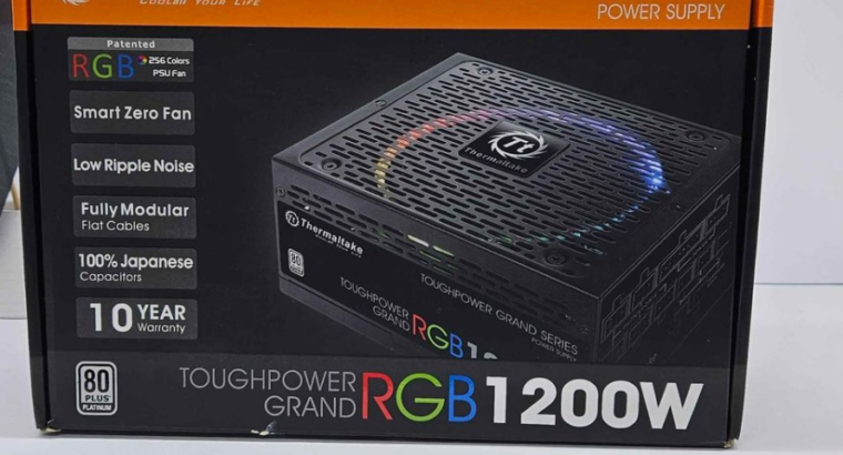 POWER SUPPLY THERMAL TAKE RGB 1200 W For Sale