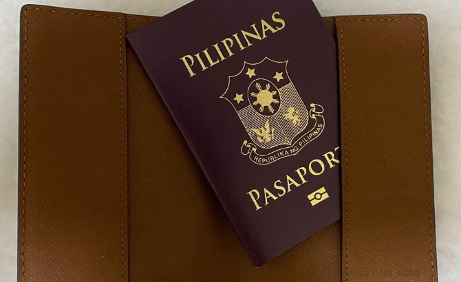 Passport Holder Saffiano Leather For Sale
