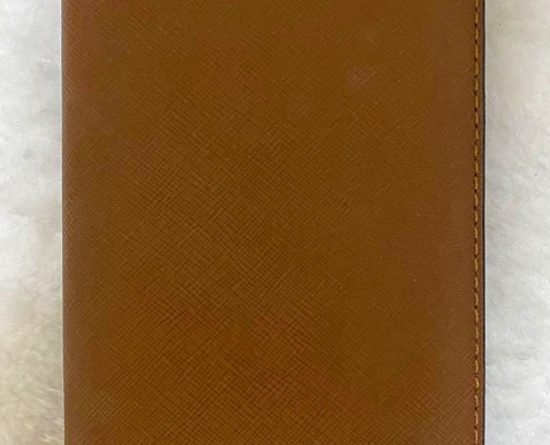 Passport Holder Saffiano Leather For Sale