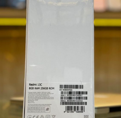 Redmi 13C 8/256GB PTA Approved For Sale
