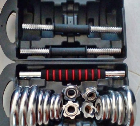 SKY LAND 20 Kgs. Adjustable Dumbbell Set With Conn
