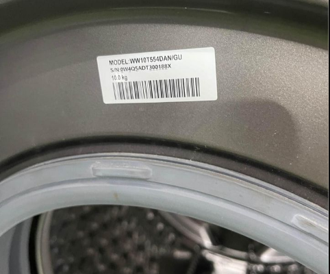 Samsung washing machine 10KG DARK for sale