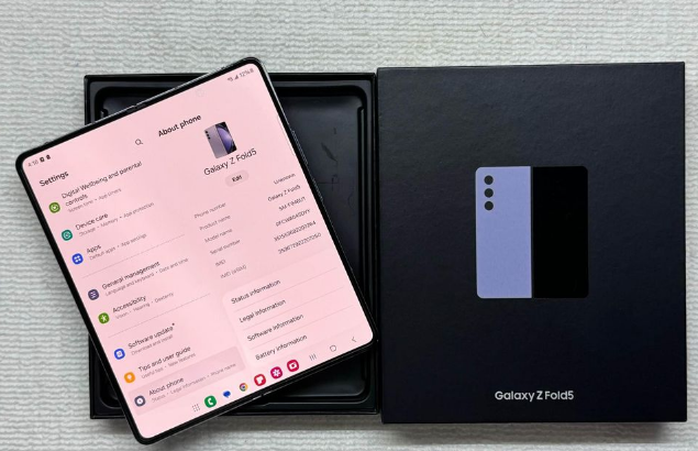 Samsung Galaxy Z Fold5 Blue 256Gb For Sale