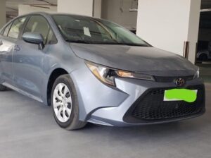 Toyota Corolla 2021 mid option usa imported for s