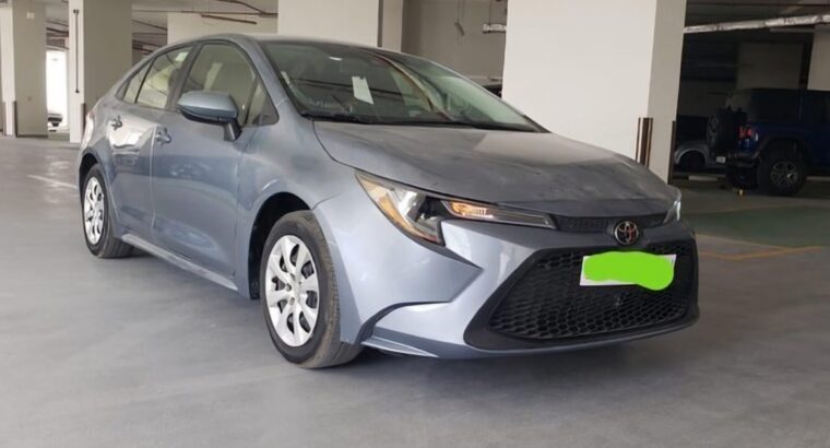Toyota Corolla 2021 mid option usa imported for s