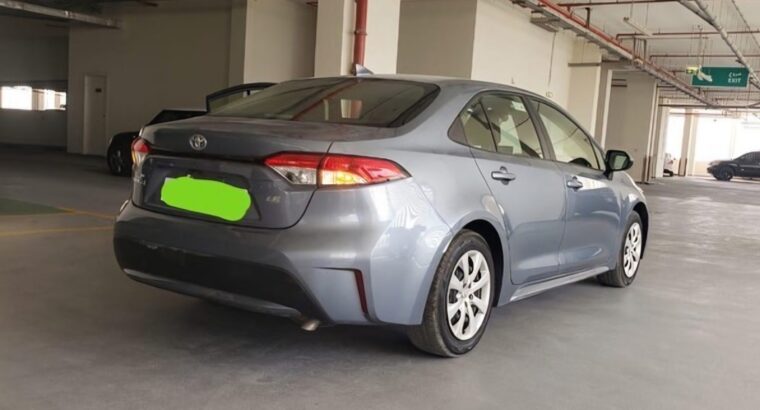 Toyota Corolla 2021 mid option usa imported for s