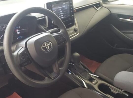 Toyota Corolla 2021 mid option usa imported for s