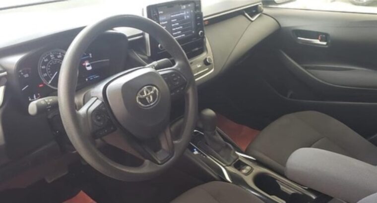 Toyota Corolla 2021 mid option usa imported for s