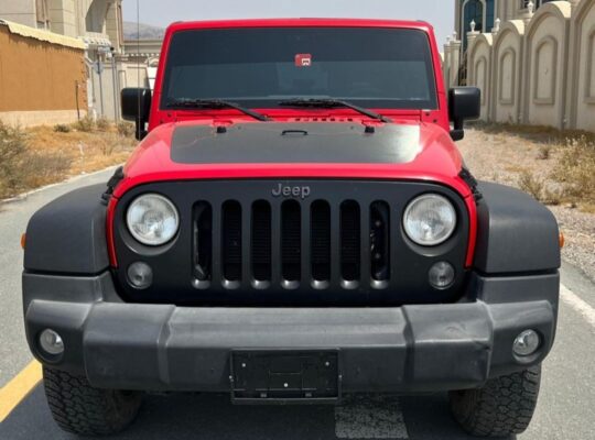 Jeep wrangler coupe 2017 in good condition for sa