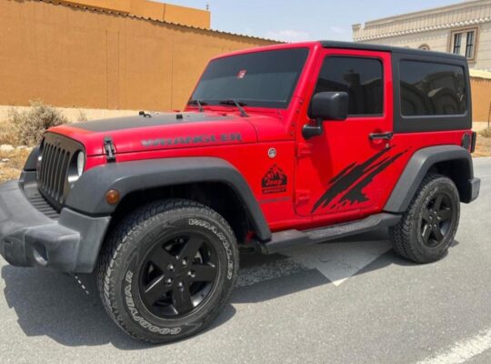 Jeep wrangler coupe 2017 in good condition for sa