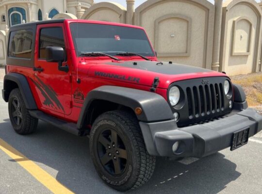 Jeep wrangler coupe 2017 in good condition for sa