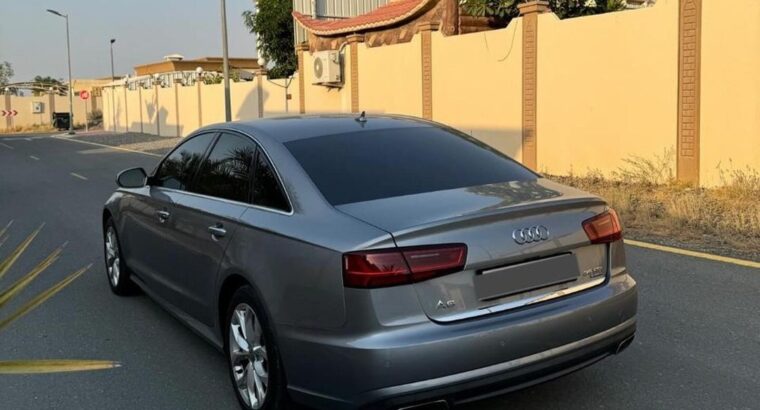 Audi A6 full option Gcc 2016 for sale
