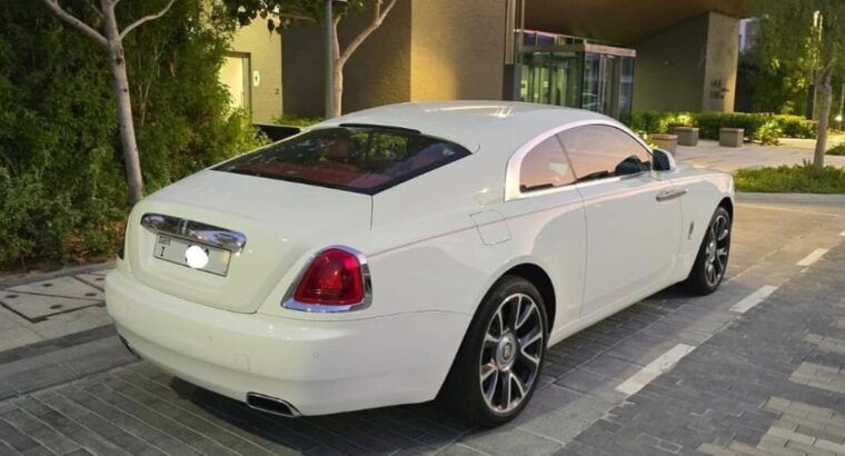 Rolls Royce wraith 2017 fully loaded Gcc for sale