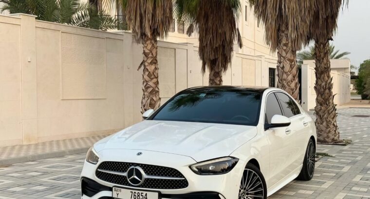 Mercedes C200 full option Gcc 2023 for sale