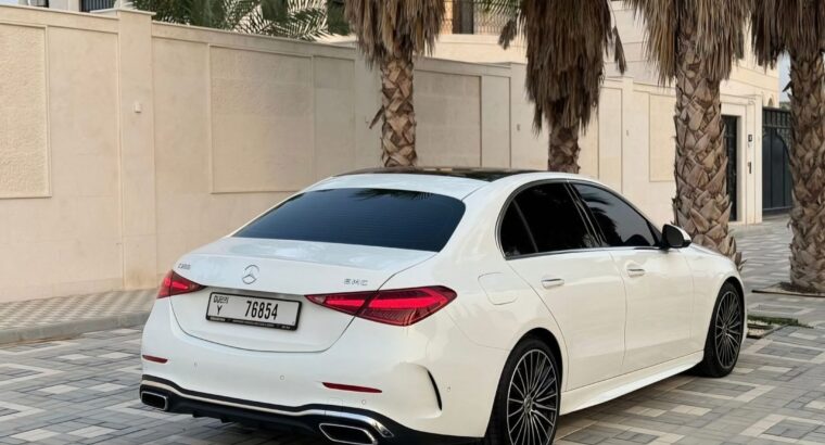 Mercedes C200 full option Gcc 2023 for sale