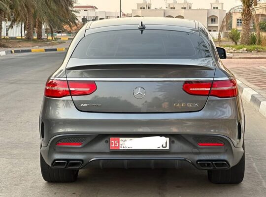 Mercedes GLE63s full option 2017 Gcc for sale