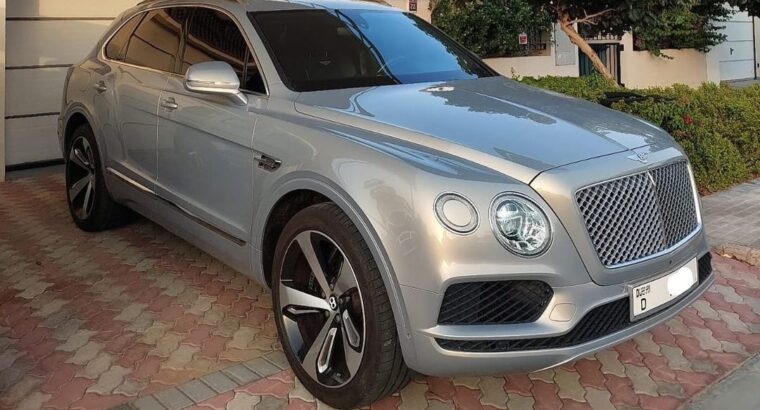 Bentley Bentayga millionaire 2017 Gcc for sale