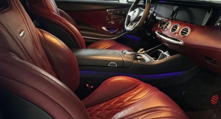 Mercedes S63 coupe full option 2017 Gcc for sale