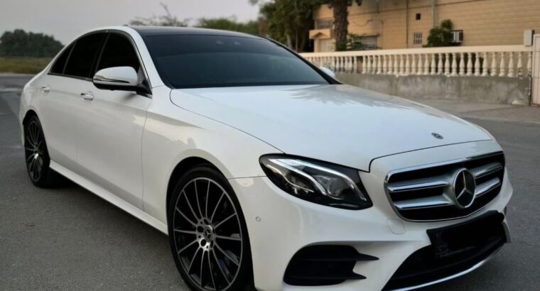 Mercedes E300 full option Gcc 2018 for sale