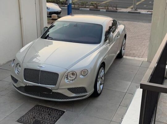 Bentley GT 2016 in good condition for sale