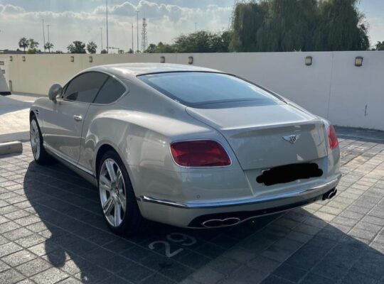 Bentley GT 2016 in good condition for sale