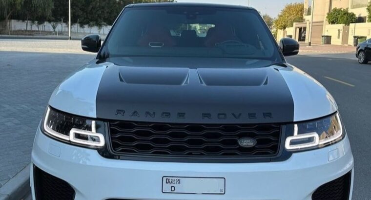 Range Rover sport SVR 2019 Gcc for sale