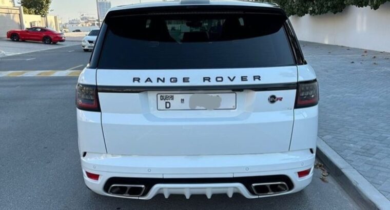 Range Rover sport SVR 2019 Gcc for sale