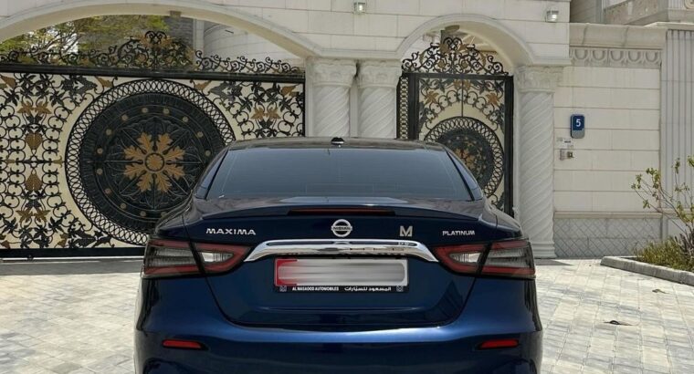 Nissan Maxima platinum 2019 usa imported