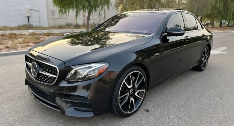 Mercedes E43 sedan 2018 imported full option
