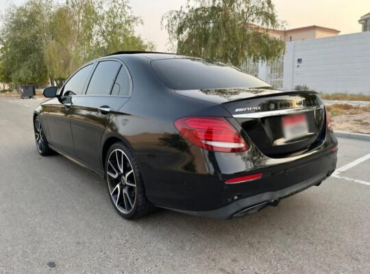 Mercedes E43 sedan 2018 imported full option