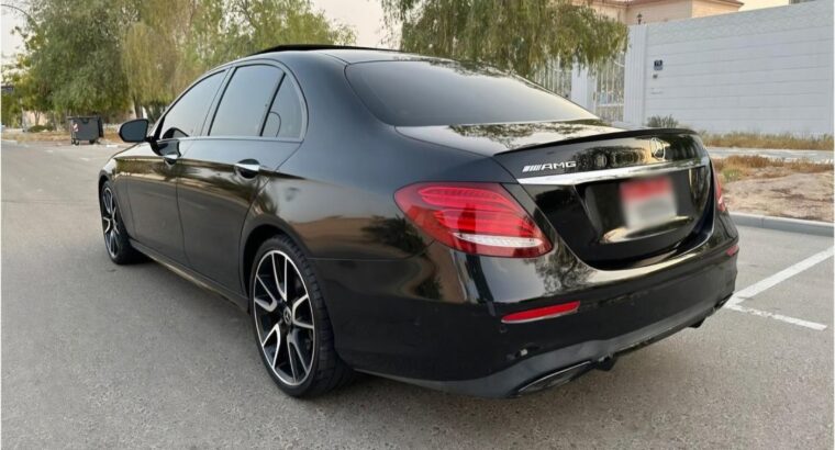 Mercedes E43 sedan 2018 imported full option