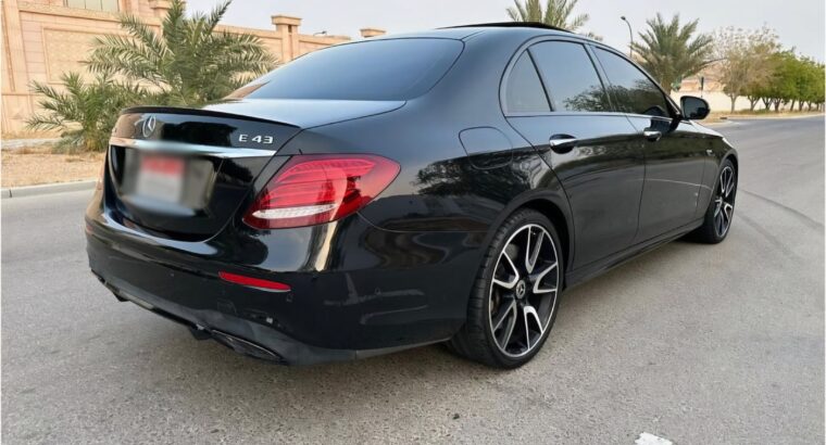 Mercedes E43 sedan 2018 imported full option