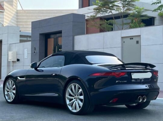 Jaguar F type S 3.0L 2014 convertible Gcc